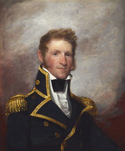 Commodore Thomas Macdonough, ca. 1815-8 door Gilbert Stuart